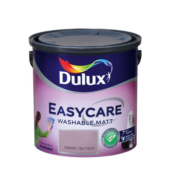 2.5 Ltr Sweet Damson - Dulux Easycare Washable Matt