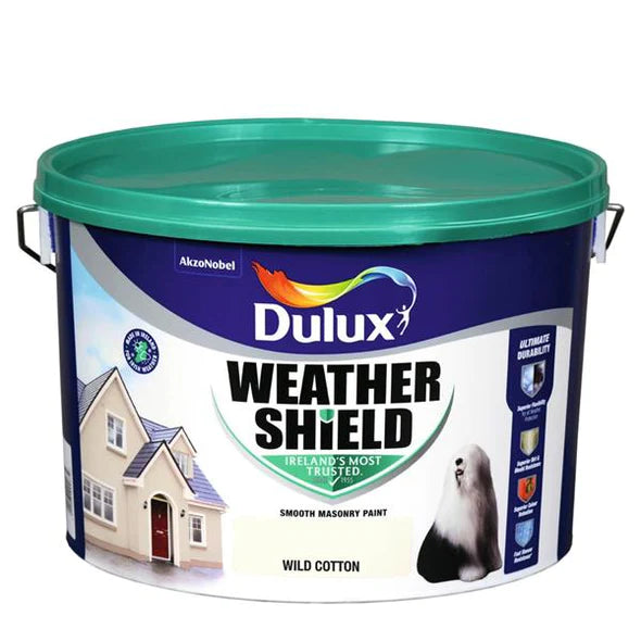 Dulux Weathershield  - Wild Cotton -10Ltr