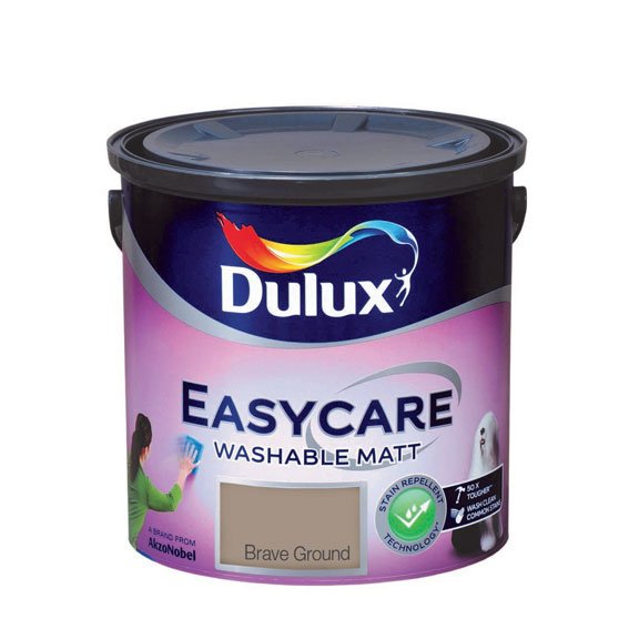 2.5 Ltr Brave Ground - Dulux Easycare Washable Matt