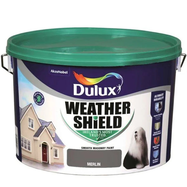 Dulux Weathershield - Merlin - 10Ltr