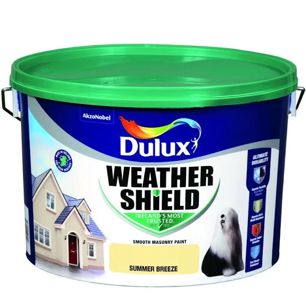 Dulux Weathershield - Summer Breeze - 10Ltr