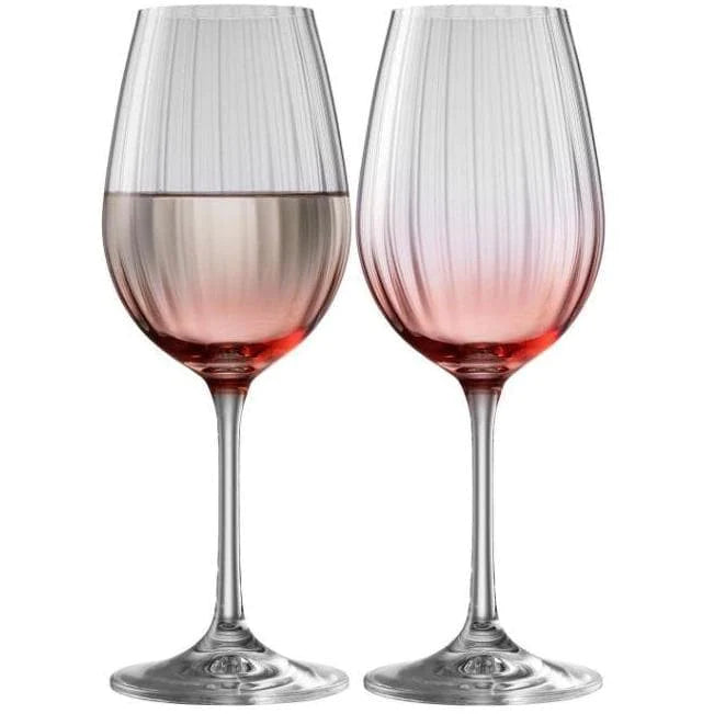 ERNE WINE GLASS PAIR BLUSH