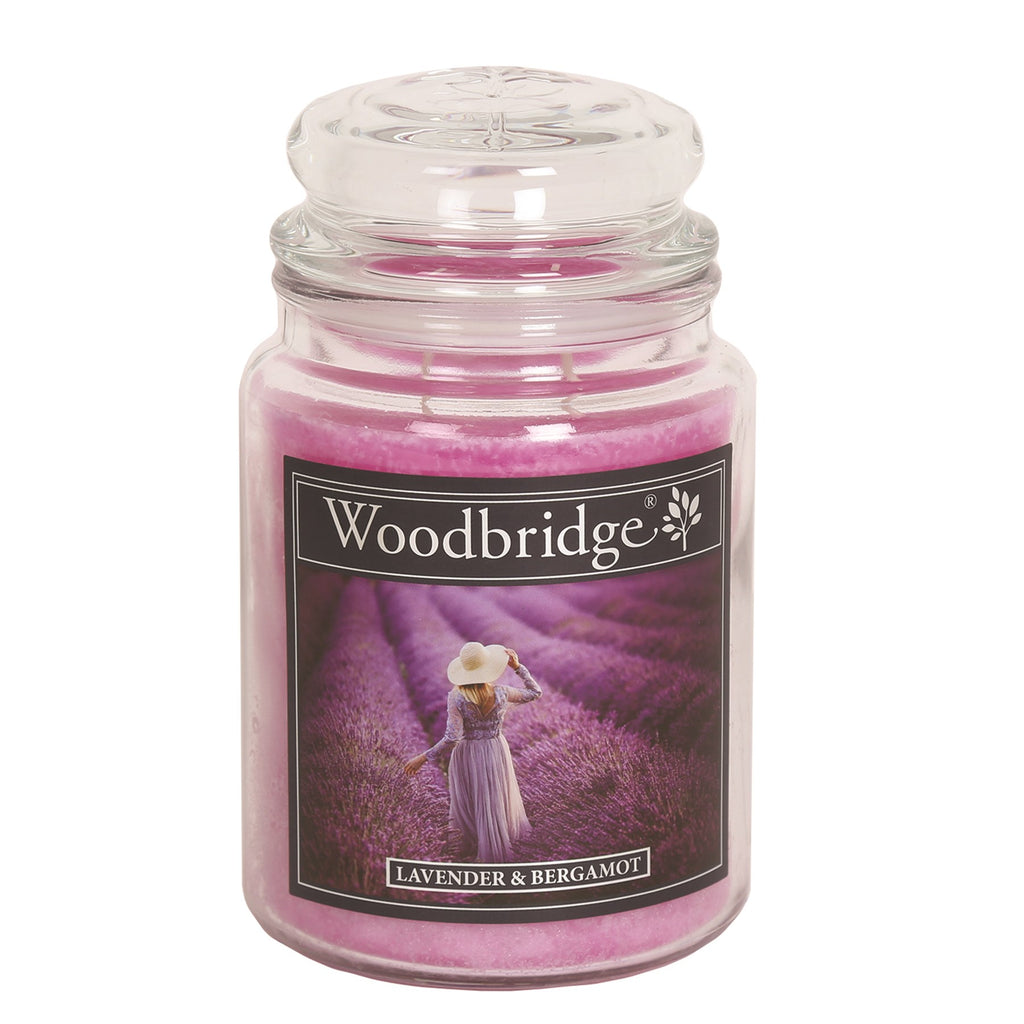 Lavender & Bergamot Large Jar by Woodbridge.